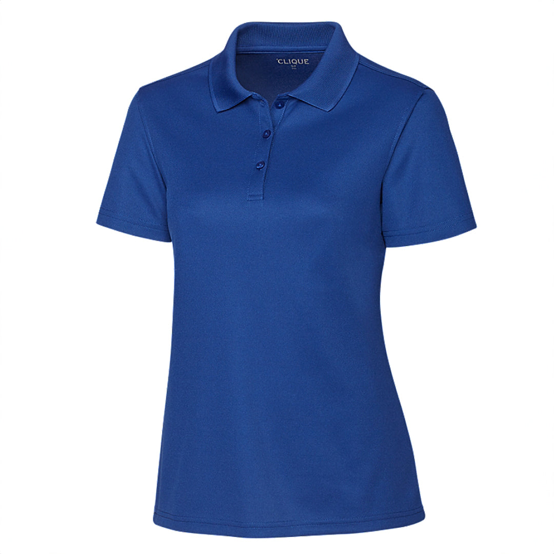 Cutter and Buck The Spin Dye Polo | Ladies Tour Blue Shirts & Tops