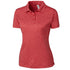Cutter and Buck The Charge Active Polo | Ladies Red Shirts & Tops
