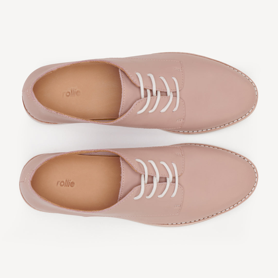 Rollie The Derby Super Soft | Ladies Chalk Pink Shoes