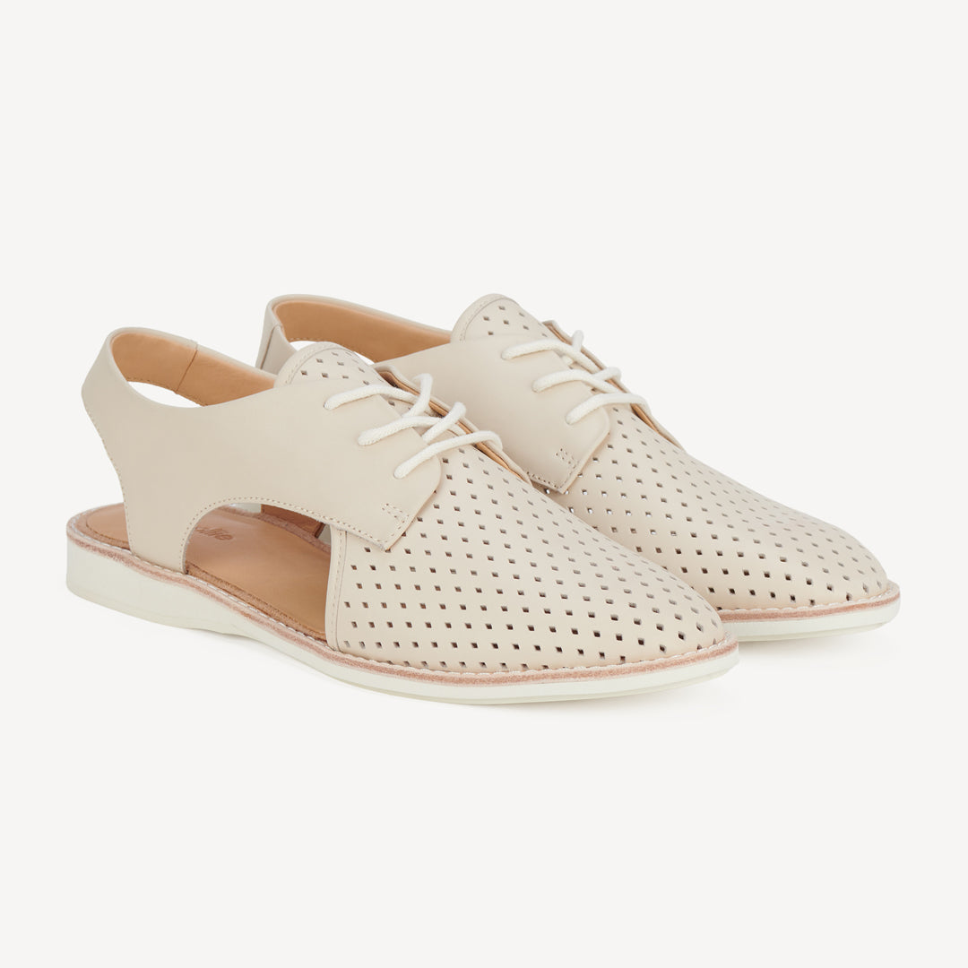 Rollie The Derby Slingback | Ladies Bone Shoes