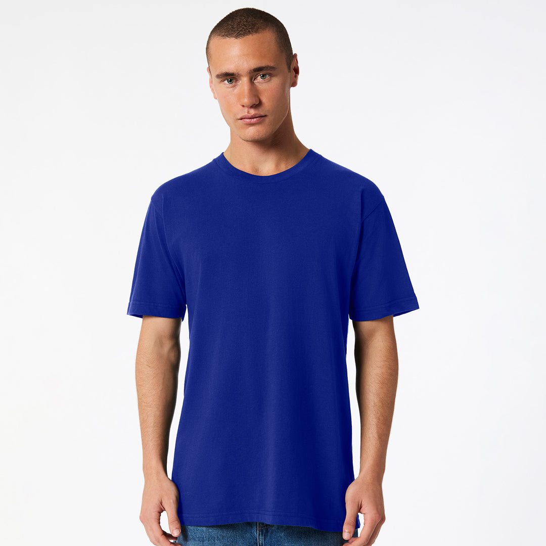 American Apparel The Fine Jersey Tee | Adults Lapis Shirts & Tops