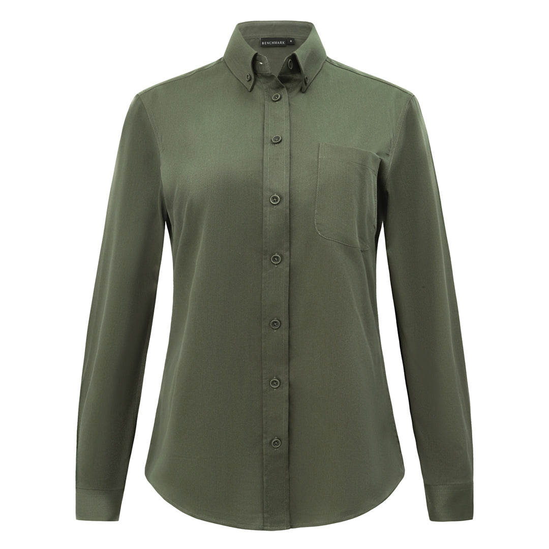 Winning Spirit The Smart Casual Shirt | Ladies | Long Sleeve Army Shirts & Tops