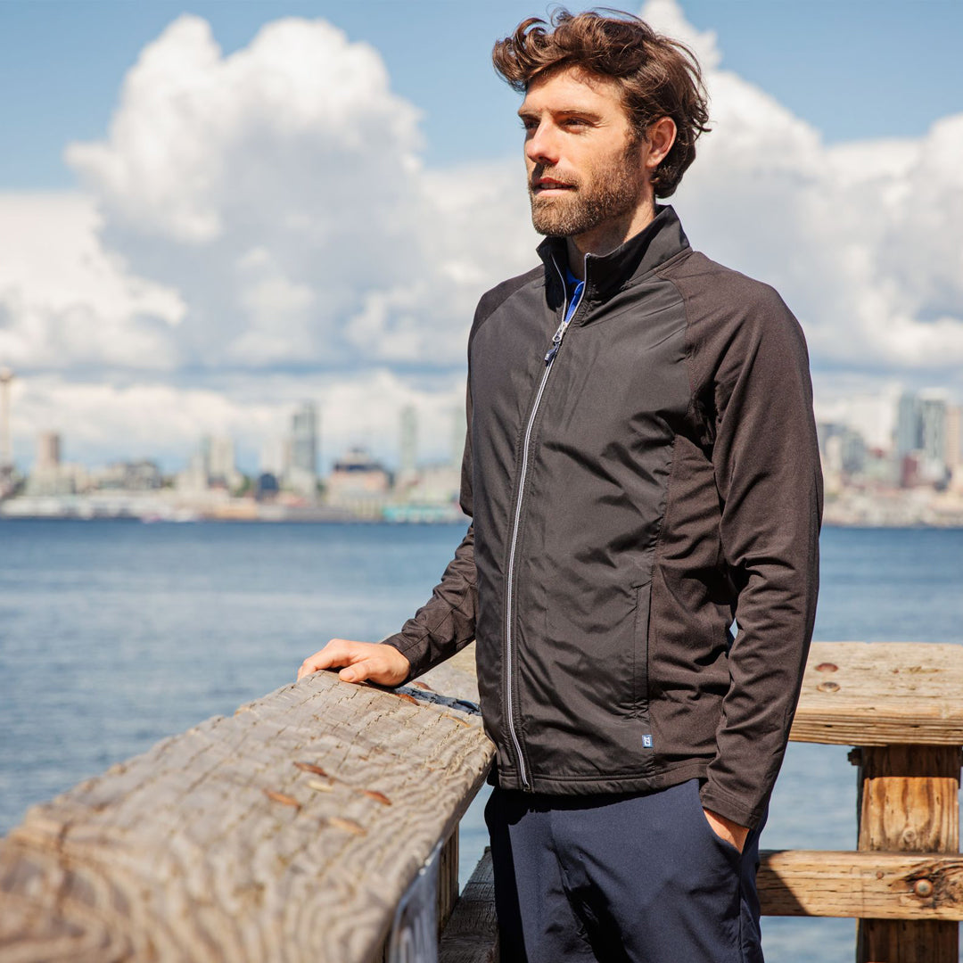 Cutter and Buck The Adapt Full Zip Top | Mens Shirts & Tops