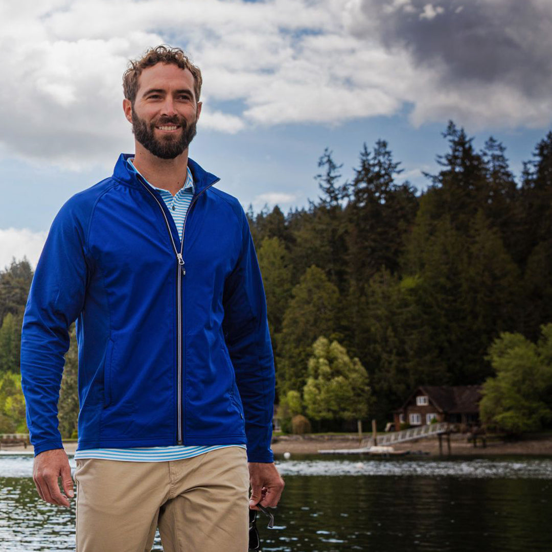 Cutter and Buck The Adapt Full Zip Top | Mens Shirts & Tops