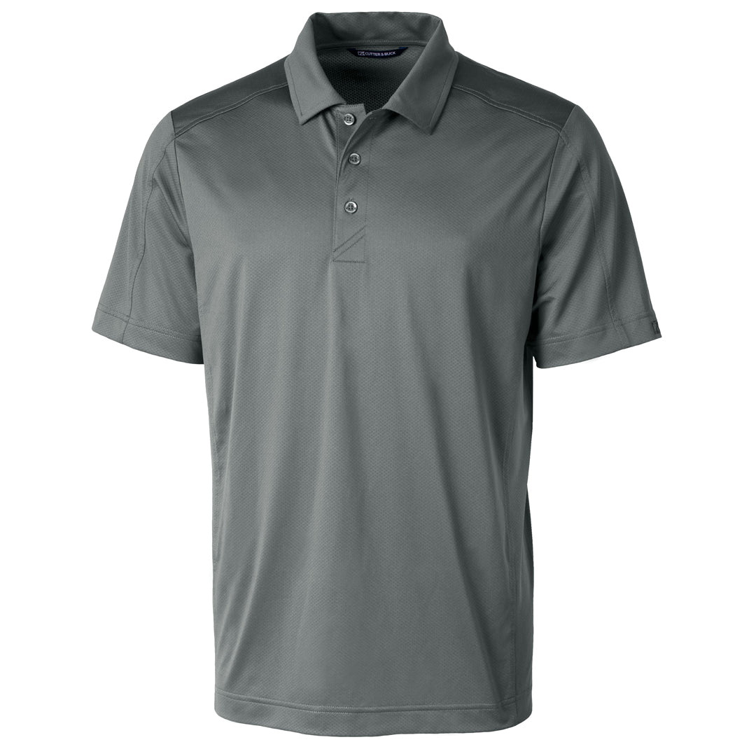 Cutter and Buck The Prospect Polo | Mens Grey Shirts & Tops