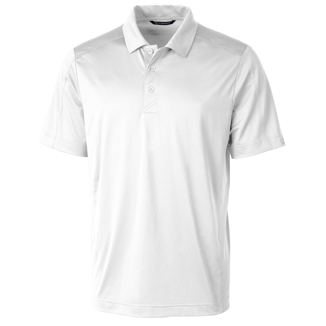 Cutter and Buck The Prospect Polo | Mens White Shirts & Tops