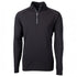 Cutter and Buck The Adapt Half Zip Top | Mens Black Shirts & Tops