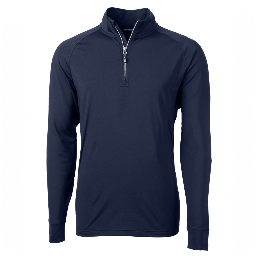 Cutter and Buck The Adapt Half Zip Top | Mens Navy Shirts & Tops