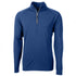 Cutter and Buck The Adapt Half Zip Top | Mens Tour Blue Shirts & Tops