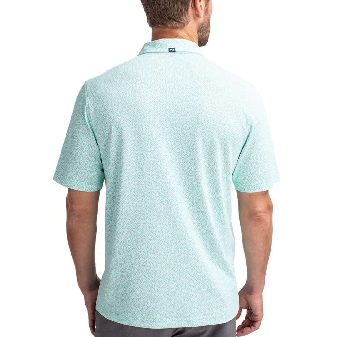 Cutter and Buck The Virtue Botanical Print Polo | Mens Shirts & Tops