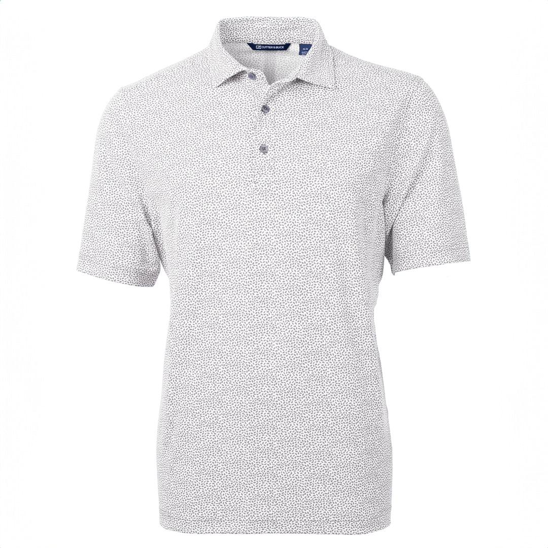 Cutter and Buck The Virtue Botanical Print Polo | Mens Polished Shirts & Tops