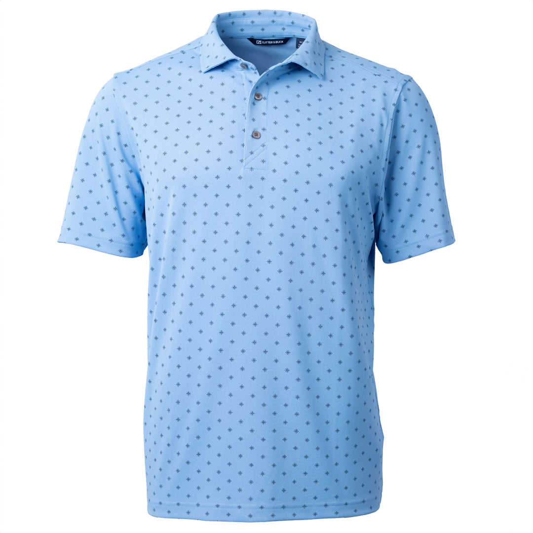 Cutter and Buck The Virtue Tile Print Polo | Mens Atlas Shirts & Tops