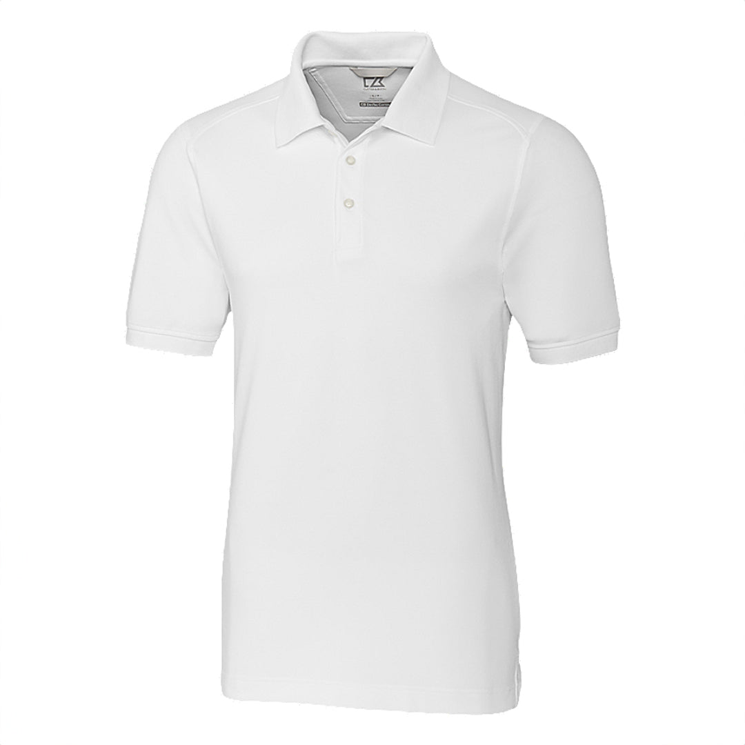 Cutter and Buck The Advantage Polo | Mens White Shirts & Tops