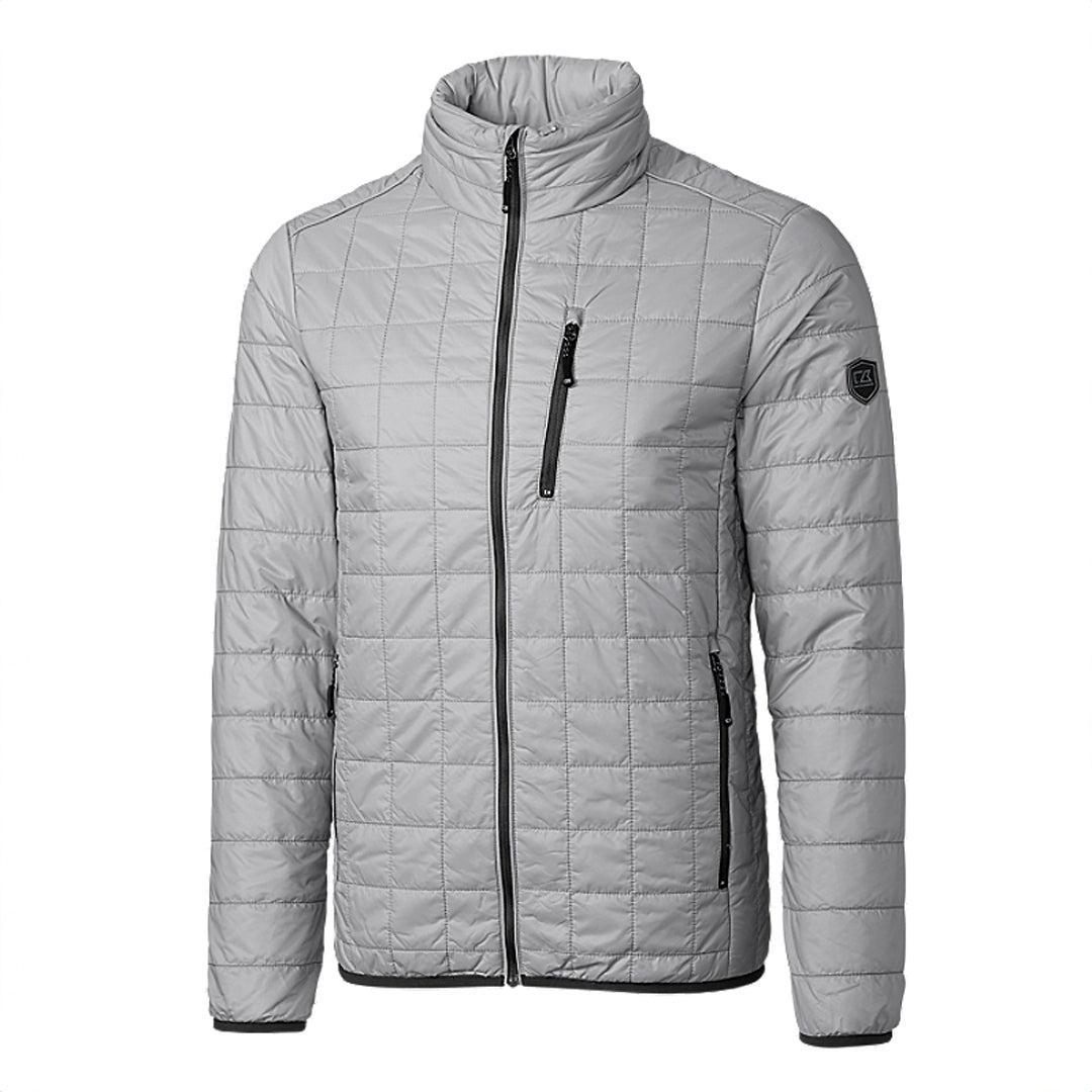 Cutter and Buck The Rainier Jacket | Mens Silver Outerwear