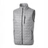 Cutter and Buck The Rainier Vest | Mens Silver Outerwear