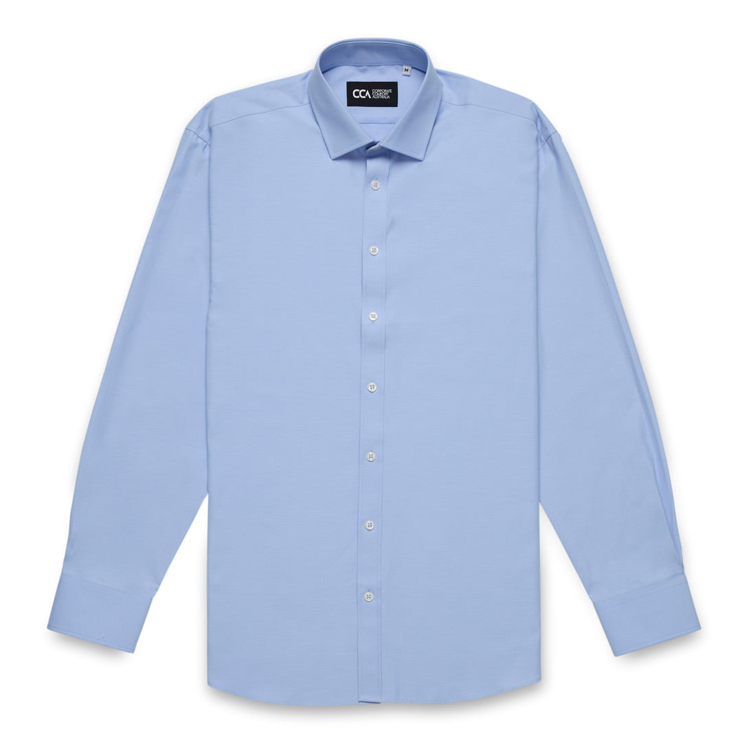 Corporate Comfort The Comfort Shirt | Mens Light Blue Shirts & Tops
