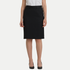 Corporate Comfort The Maddi Front Pocket Skirt | Sorbtek Black Skirts