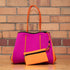 House of Uniforms The Neoprene Tote Bag Hot Pink/Orange Shopping Totes