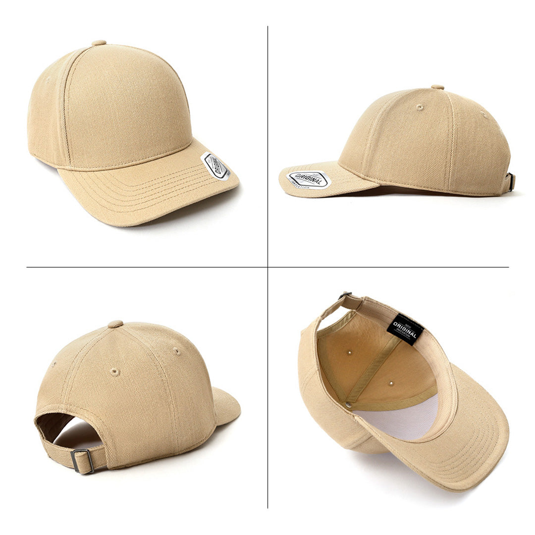 Inivi The Seamless Front Heavy Cotton Cap | 5 Panel Hats