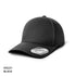 Inivi The Seamless Front Heavy Cotton Cap | 5 Panel Black Hats