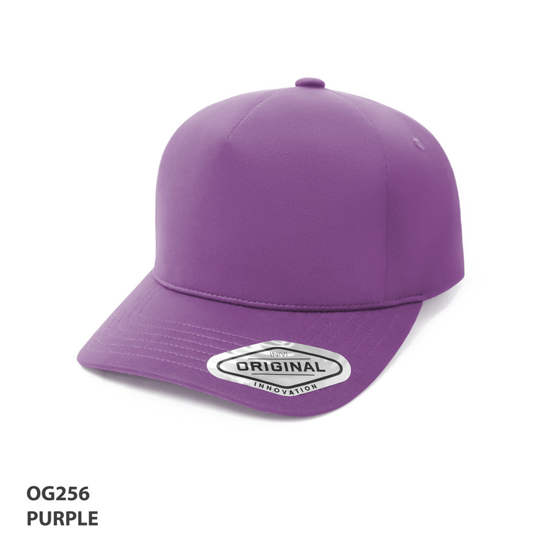 Inivi The Tech A-Frame Cap | 5 Panel Purple Hats