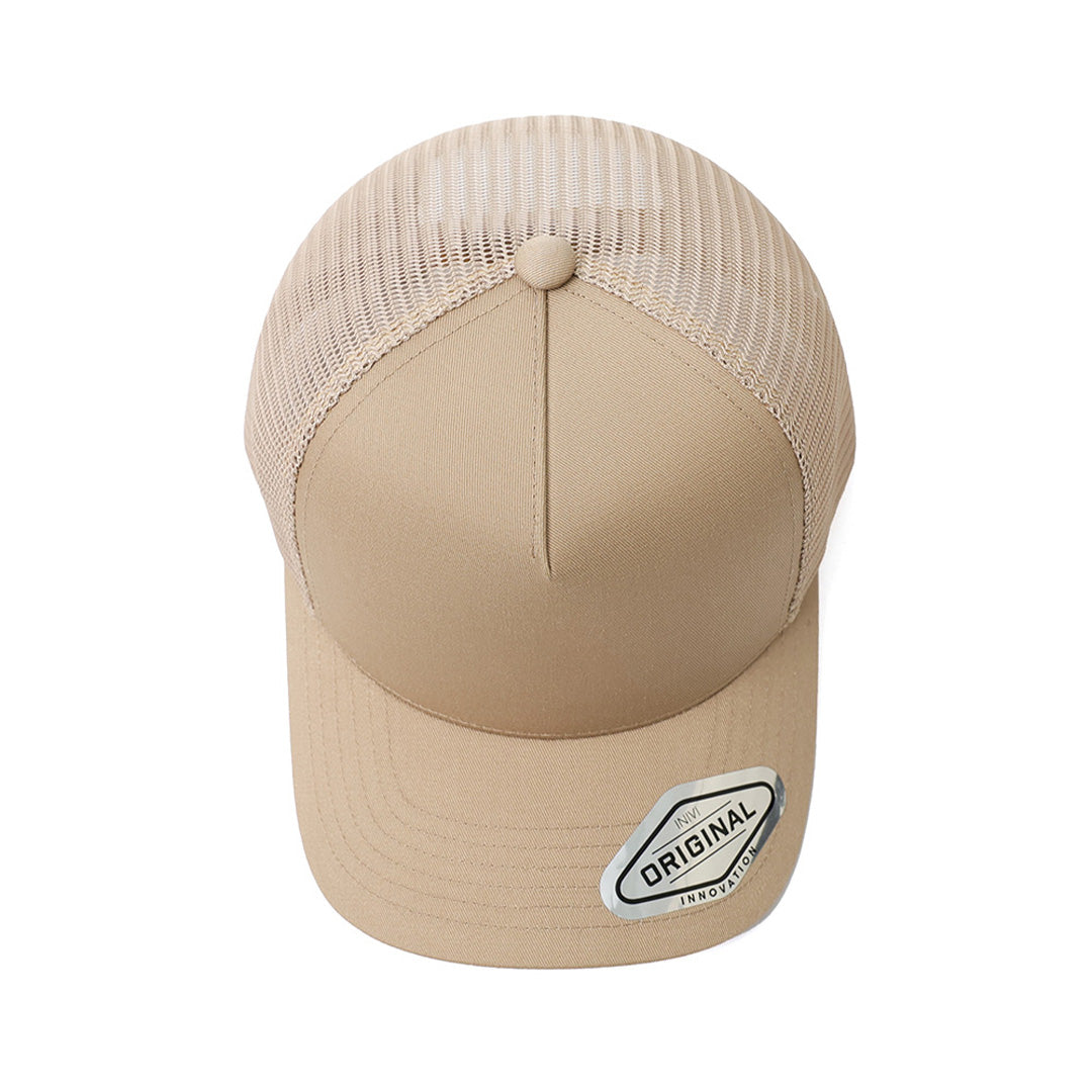 Inivi The A-Frame Seamless Front Mesh Cap | 5 Panel Hats