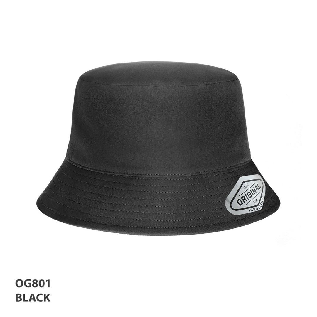 Inivi The Tech Premium Bucket Hat Black Hats