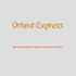 House of Uniforms Embroidery | Personal Names | Medium House of Uniforms Orient Express