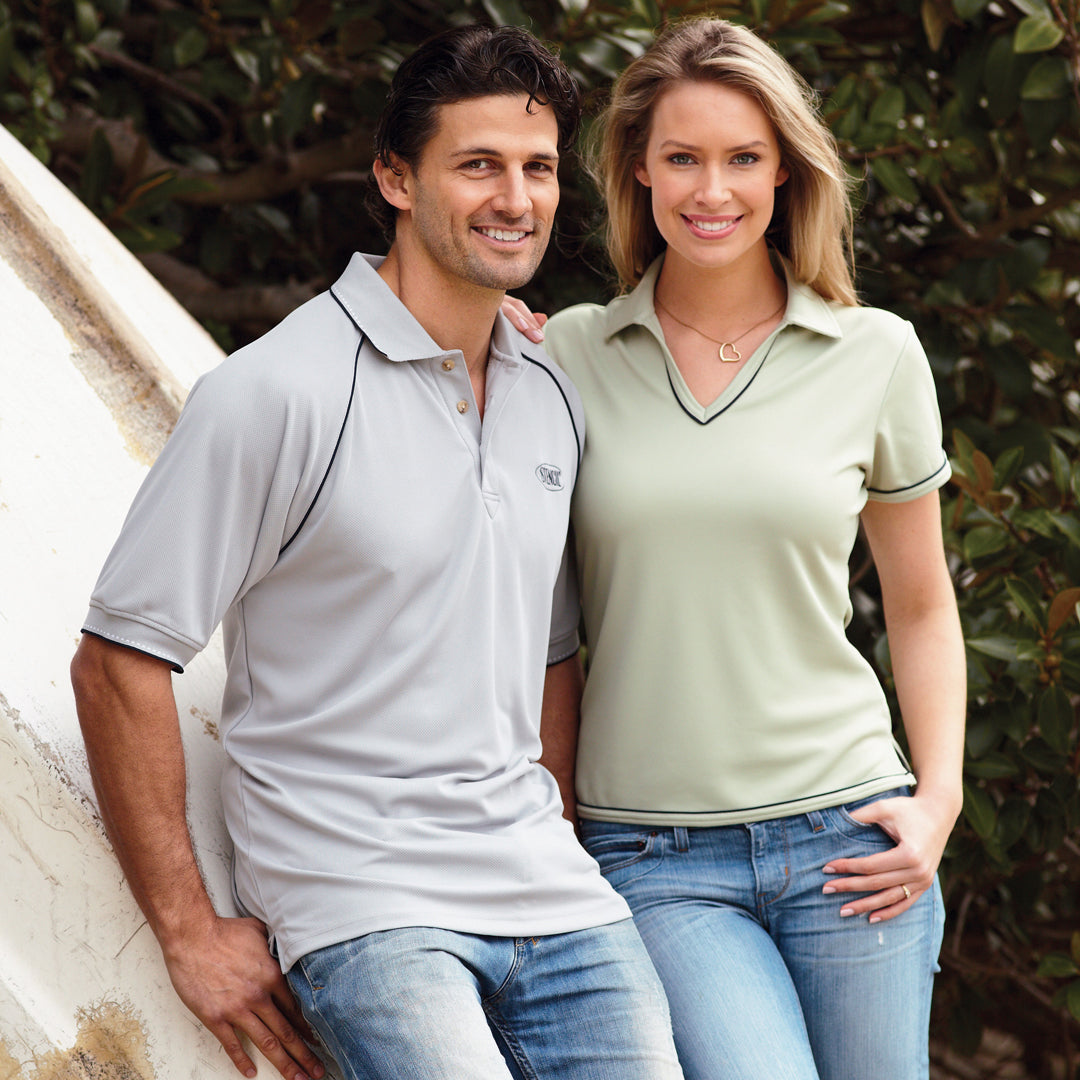 Stencil The Cool Dry Original Polo | Mens | Short Sleeve Shirts & Tops