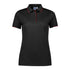 Biz Collection The Focus Polo | Short Sleeve | Ladies Black/Red Shirts & Tops