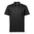 Biz Collection The Focus Polo | Short Sleeve | Mens Black/Gold Shirts & Tops