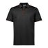 Biz Collection The Focus Polo | Short Sleeve | Mens Black/Orange Shirts & Tops