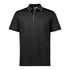Biz Collection The Focus Polo | Short Sleeve | Mens Black/White Shirts & Tops