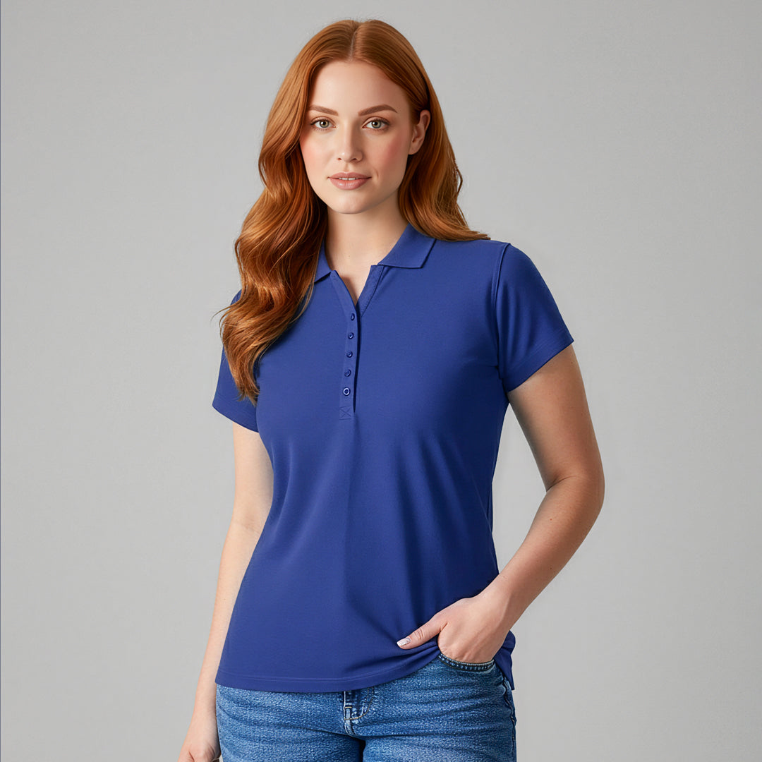 Biz Collection The Crew Polo | Ladies Short Sleeve | Plus Shirts & Tops