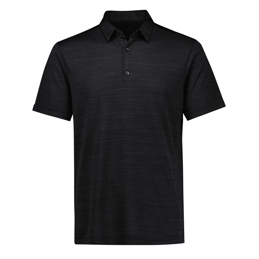 Biz Collection The Orbit Polo | Mens | Short Sleeve Black Shirts & Tops