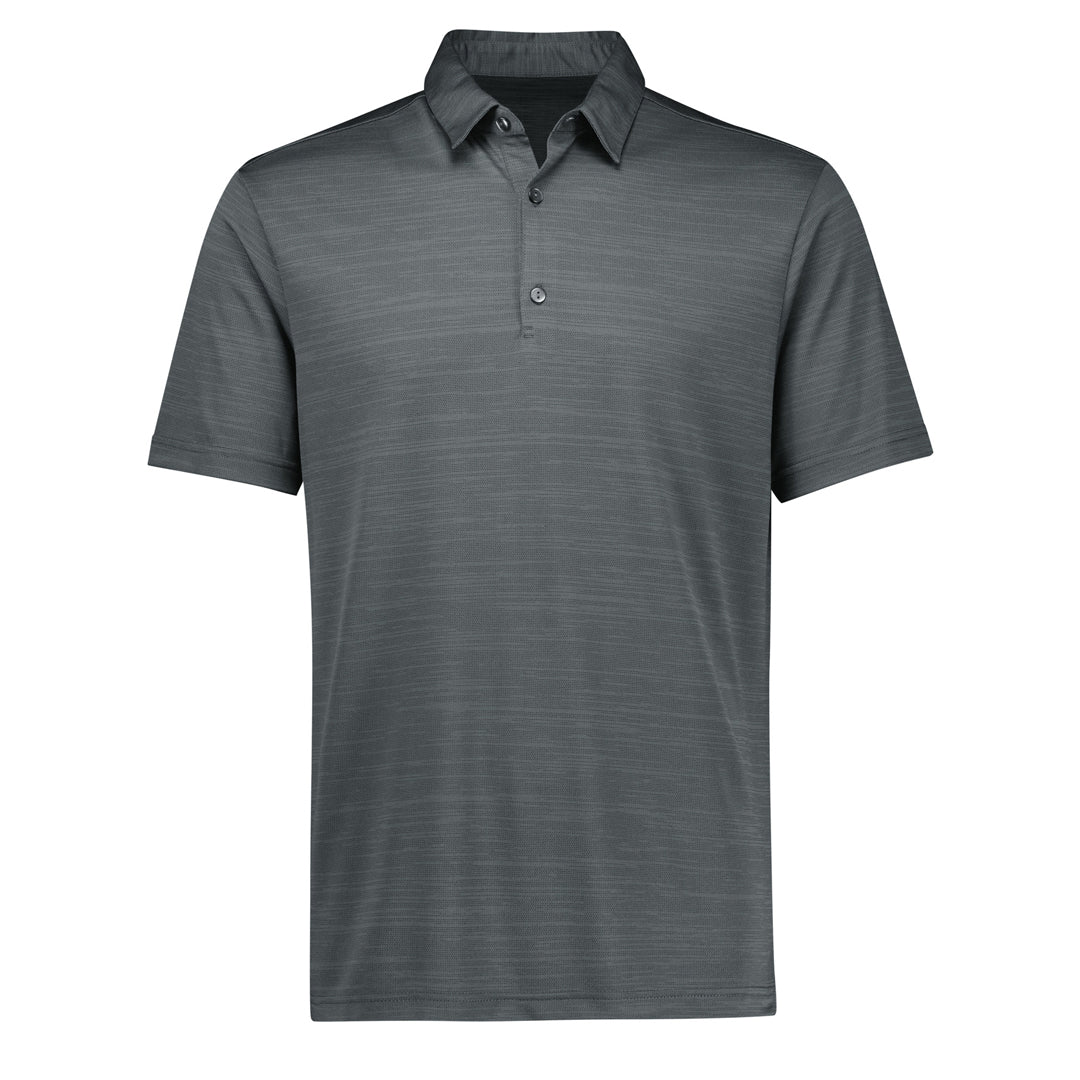 Biz Collection The Orbit Polo | Mens | Short Sleeve Dark Grey Shirts & Tops