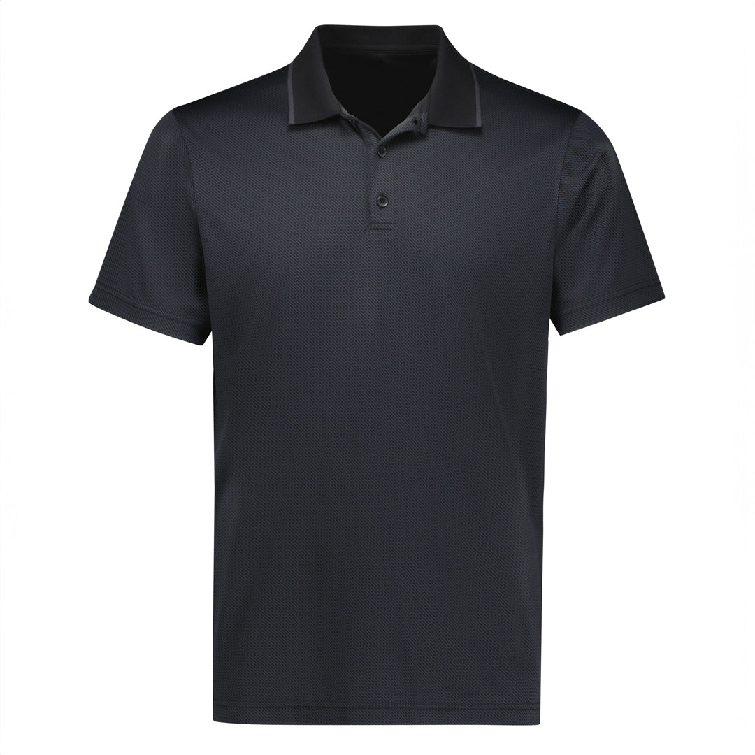 Biz Collection The Echo Polo | Mens | Short Sleeve Black Shirts & Tops
