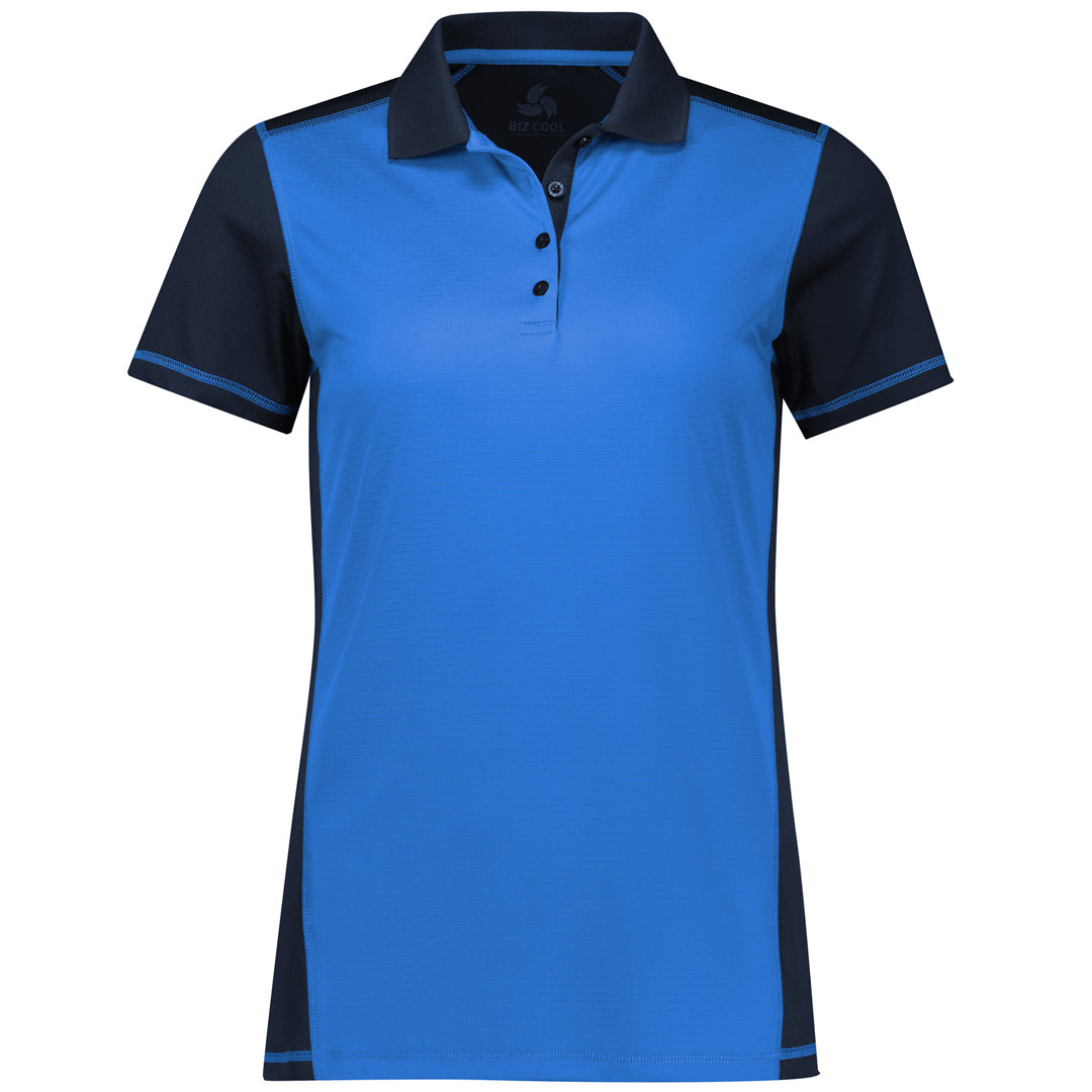 Biz Collection The Dart Polo | Ladies | Short Sleeve Navy/Royal Shirts & Tops