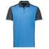Biz Collection The Dart Polo | Mens | Short Sleeve Grey/Cyan Shirts & Tops