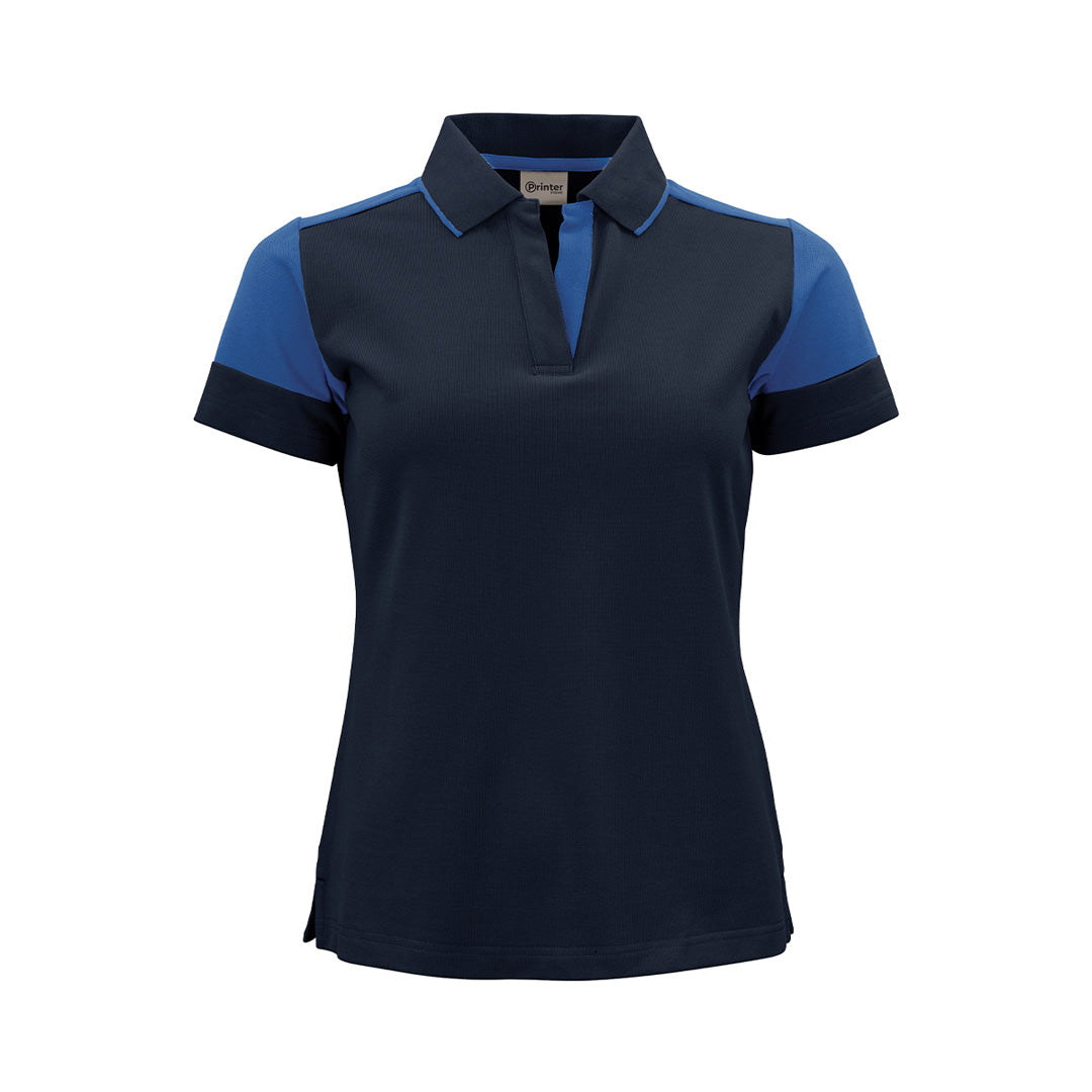 James Harvest The Prime Polo | Womens | Short Sleeve Navy/Cobalt Shirts & Tops