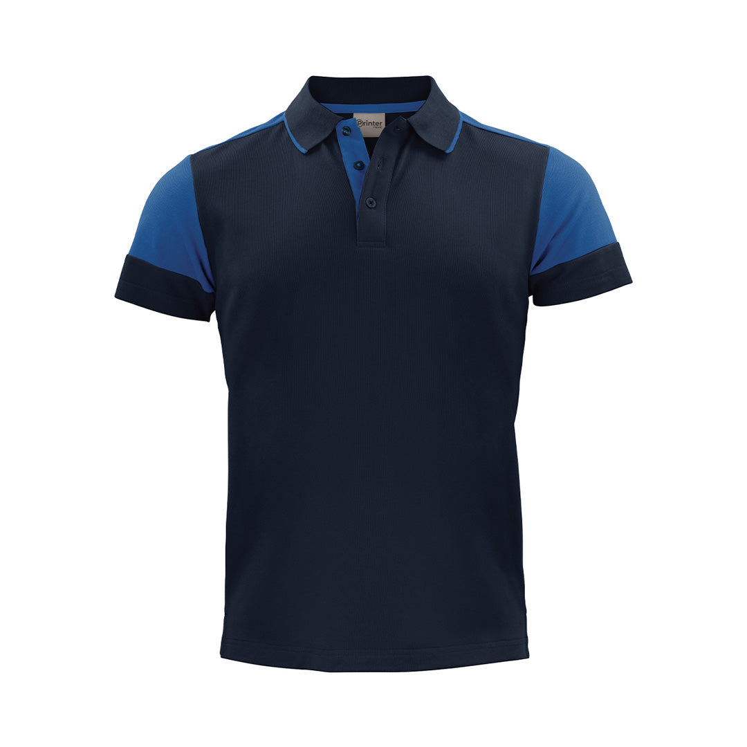 James Harvest The Prime Polo | Mens | Short Sleeve Navy/Cobalt Shirts & Tops