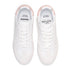 Rollie The Pace Sneaker | Ladies White/Pink Shoes