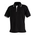 Winning Spirit The Liberty Contrast Polo | Mens Black/White Shirts & Tops