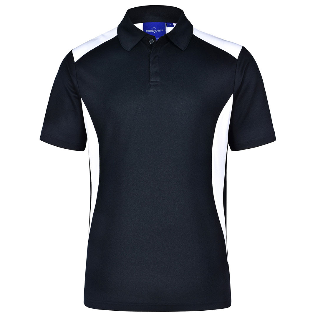 Winning Spirit The Winner Contrast Polo | Mens | Dark Colours Navy/White Shirts & Tops