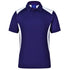 Winning Spirit The Winner Contrast Polo | Mens | Bright Colours Purple/White Shirts & Tops