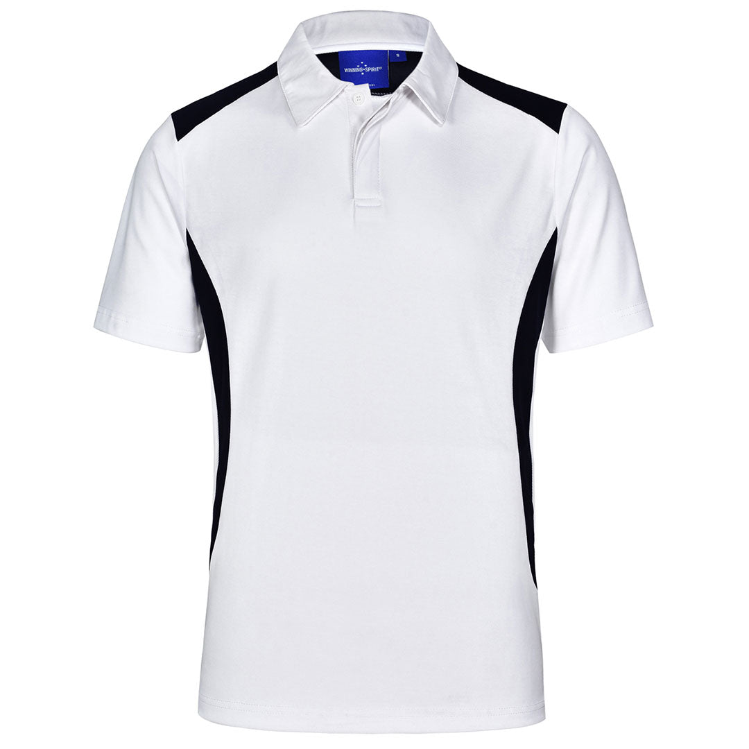 Winning Spirit The Winner Contrast Polo | Mens | Bright Colours Shirts & Tops
