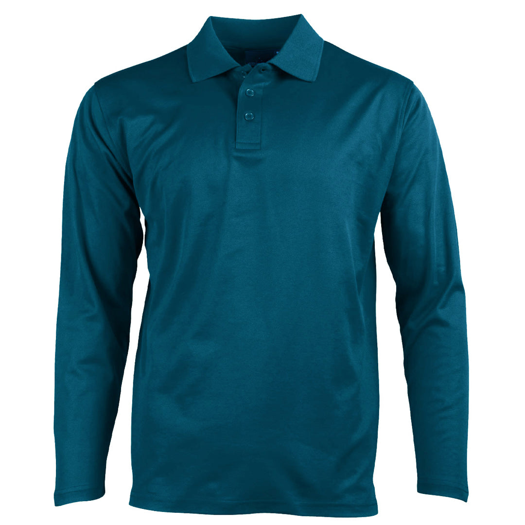 Winning Spirit The Victory Polo | Mens | Long Sleeve Ocean Mid Shirts & Tops