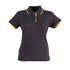 Winning Spirit The Liberty Contrast Polo | Ladies Navy/Gold Shirts & Tops