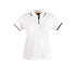 Winning Spirit The Liberty Contrast Polo | Ladies White/Navy Shirts & Tops