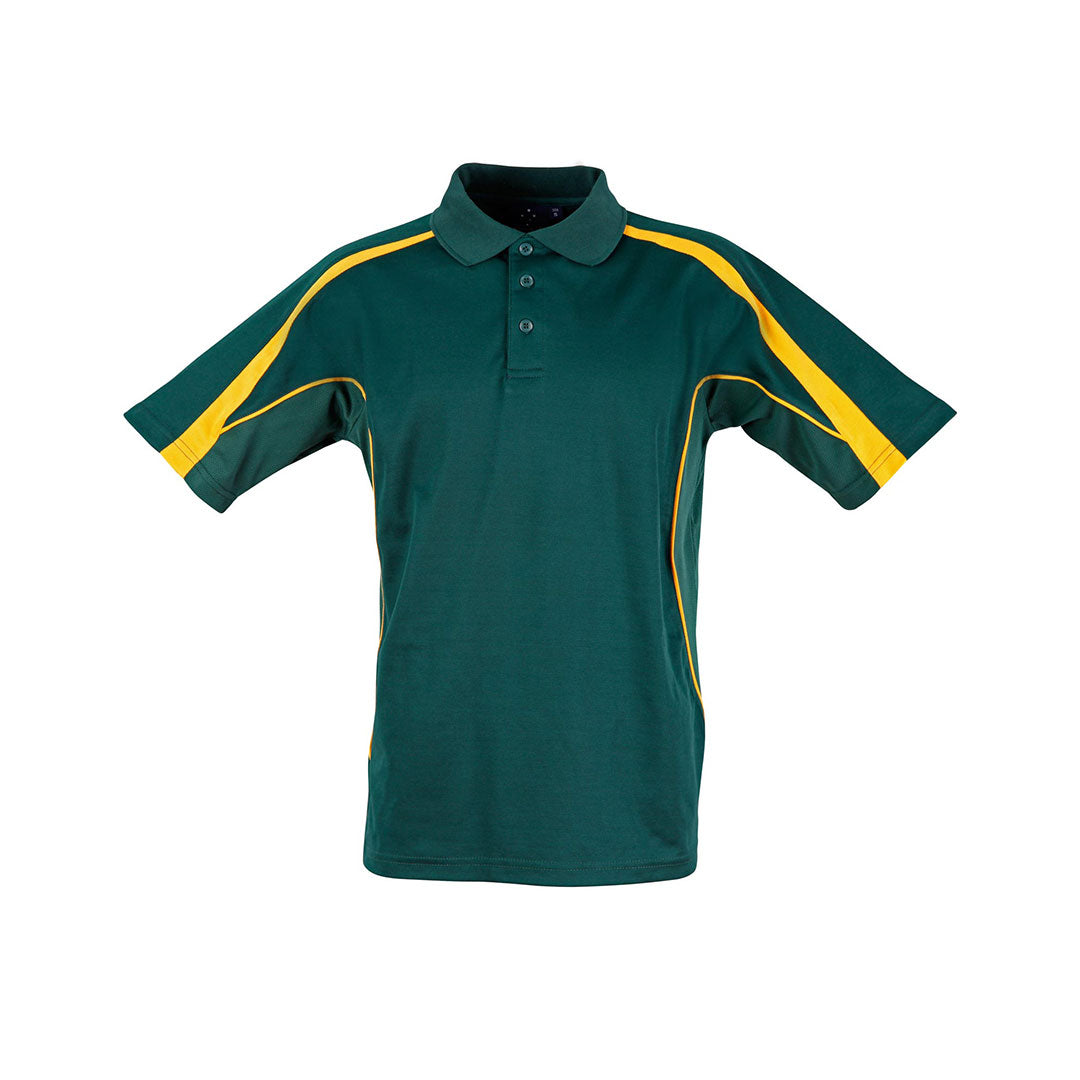 Winning Spirit The Legend Polo | Bright Colours | Kids | Short Sleeve Bottle/Gold Shirts & Tops
